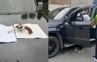 Secuestro de camioneta terminó en caos: hallaron un arma cargada y enfrentaron una resistencia violenta