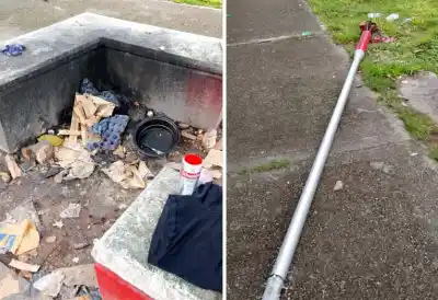 Vecinos de Ciudadela en alerta: la toma de una plaza que ahuyenta a las familias