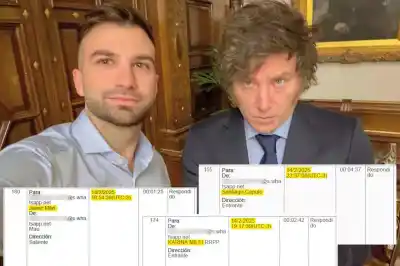 La red de llamadas que conecta a Milei y su círculo íntimo con el escándalo de $LIBRA