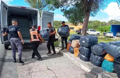 Operativo inédito en Tucumán: el destino de lo incautado en el Lapacho que pocos esperaban
