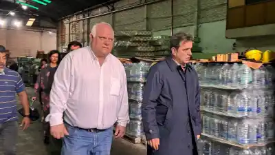 La visita que desactivó la bomba política: qué encontraron en el galpón de la ayuda para los inundados