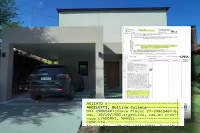 La propiedad oculta de Adorni: Su esposa compró una casa en un country que no figura en su declaración jurada
