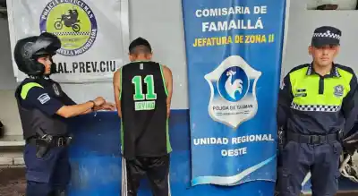 Huida frustrada en Famaillá: lo que llevaba el hombre que intentó escapar de la policía