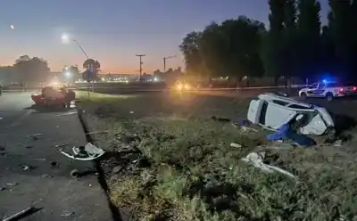 San Juan: Una familia entera murió en un choque frontal tras una maniobra fatal en la ruta