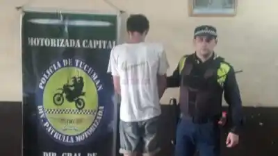 Capturan a un ladrón en San Miguel de Tucumán tras un robo filmado en Constitución