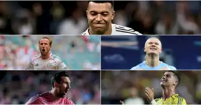 Mbappé lidera el top mundial de goleadores en 2025, con Messi como el argentino más destacado