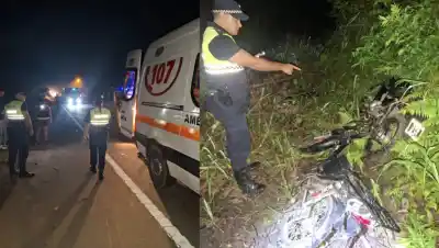 Impacto brutal en la Ruta 38: dos motociclistas quedaron tendidos tras una colisión que aún guarda secretos