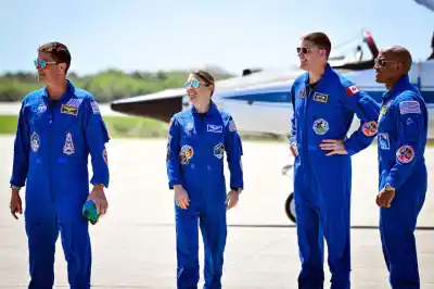 Se preparan para un viaje histórico: lo que encontraron los astronautas en su última etapa antes del lanzamiento