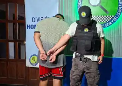 Detienen a sospechoso tras violento incidente con arma de fuego en la capital