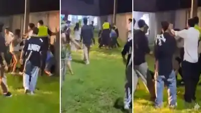 Violenta gresca en fiesta de egresados de La Cocha deja cuatro policías heridos