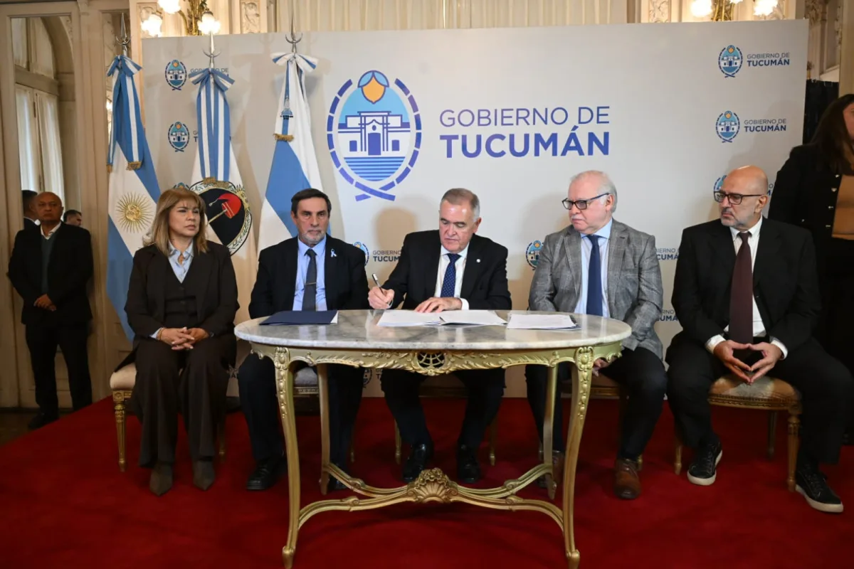 Firma del acuerdo