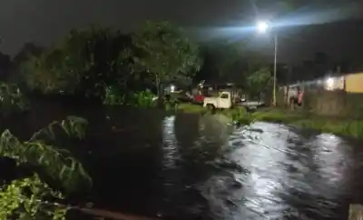 Una tormenta de intensidad excepcional dejó un escenario crítico en Monteros