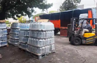 Operativo de emergencia se despliega en el sur provincial tras intenso temporal