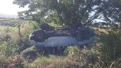 Conductor fallece tras volcar al recibir un mate en ruta bonaerense