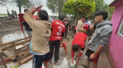 El temporal arrasó su hogar y lo que hizo su equipo dejó una lección de humanidad