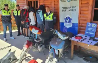 Adolescentes y un joven fueron detenidos tras un operativo que reveló un taller clandestino