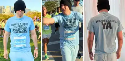 Volvió a correr tras 448 días de encierro y su mensaje dejó helados a todos