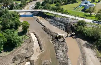 Una obra clave en Concepción: lo que encontraron en el puente que sorprendió a los ingenieros
