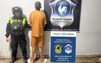 Arrojó piedras contra la casa de su hermana y luego sacó un arma: el violento episodio que terminó con un joven detenido