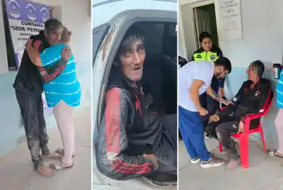 Seis días perdido en el campo: el hallazgo que revivió la esperanza de una familia