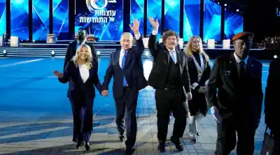 El gesto inédito de un presidente extranjero en Israel que dejó a todos con la boca abierta