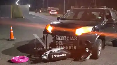 Una nena de 9 años fue derivada a Concepción tras un choque en Alberdi
