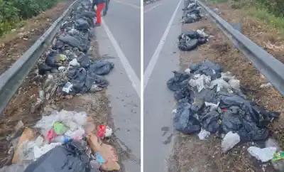 Cada semana extraen 10 toneladas de basura del Río Mandolo, pero en 24 horas vuelve a estar igual