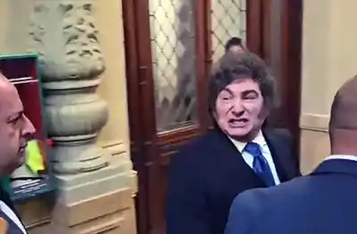 El gesto de Milei en el Congreso que dejó helados a los diputados de izquierda