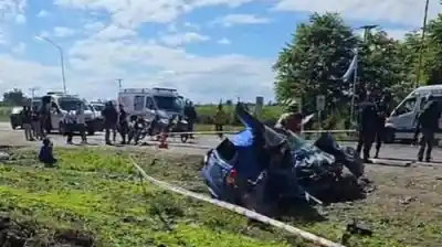 Un choque frontal en la RN 38 y el desenlace que nadie esperaba