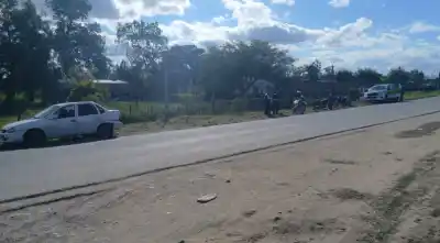 Chocó contra un auto en la Ruta 302 y lo que encontraron en el hospital alarmó a todos