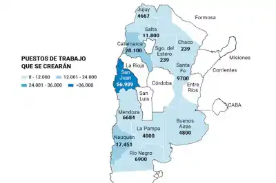 El mapa laboral que se viene: las provincias que el RIGI dejó afuera de las grandes inversiones