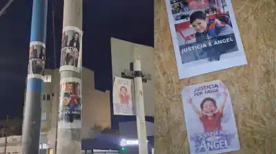 Empapelaron las calles con las caras de los acusados y una pregunta que nadie responde