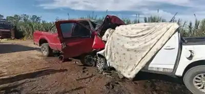 Tragedia en un camino rural: un piloto de automovilismo y otras dos personas murieron en un choque frontal