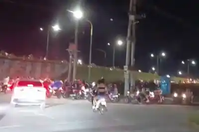 Tres jóvenes detenidos tras una picada ilegal: lo que encontraron adentro del vehículo