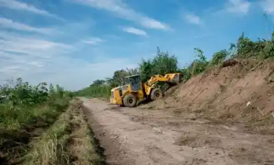 Obras en el barrio 360 Viviendas: lo que harán para frenar las inundaciones en la zona sur