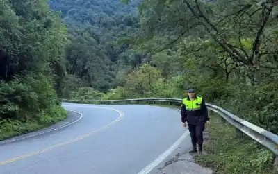Perdió el control de su bicicleta y cayó por un precipicio de seis metros en Tafí del Valle