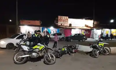 Impacto entre patrullero y moto en Ranchillos: el desgarrador parte médico de la nena de 6 años