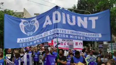 Con nueva conducción, ADIUNT anunció una medida que paralizará la UNT y movilizará a miles