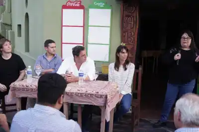 Recorrió barrios y se reunió con vecinos: ¿se perfila para la intendencia de la Capital?