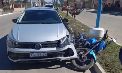 Chocó en moto a los 14 años en La Florida y lo que pasó después sorprendió a todos