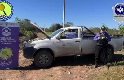 Robó una camioneta y lo que encontraron después dejó helada a la policía