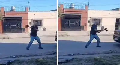Defendió a sus pasajeros de un ataque con hacha y terminó preso: la indignante historia en San Cayetano