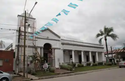 El secreto que guardaba la fachada de una iglesia histórica de Lules