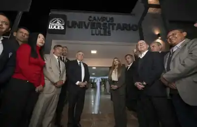 Inauguraron un campus universitario en Lules y más de 600 jóvenes ya se preinscribieron