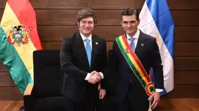 El gesto de Milei que desató el agradecimiento de un presidente vecino