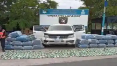 Policía de Tucumán incauta 600 kilos de coca en un control rutinario sobre la Ruta 34