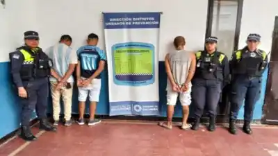 Policía de Tucumán frustra robo en pleno centro y detiene a tres sospechosos