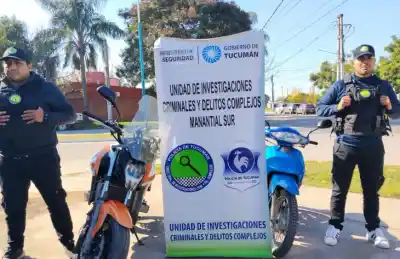 Robaron dos motos mientras sus dueños dormían: la persecución terminó en un barrio tucumano