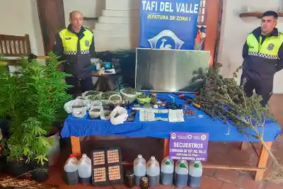 Allanaron una vivienda en Tafí del Valle y lo que encontraron adentro dejó helados a los policías