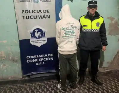 Intentó escapar al ver a la policía: el violento ataque de un hijo a su madre en Concepción